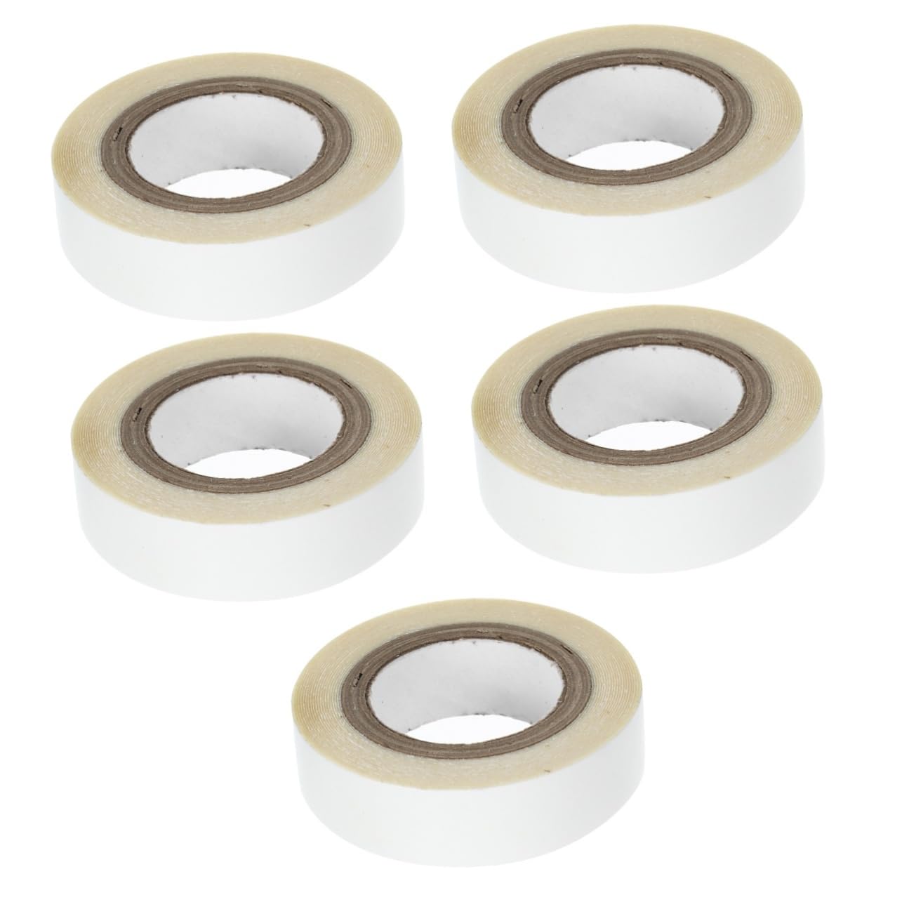 Didiseaon 5rolls Double-Sided Wig Tape for Lace Front Wigs Strong Hold Adhesive Hairpiece Tape for Seamless and Easy Application for Hair Extensions