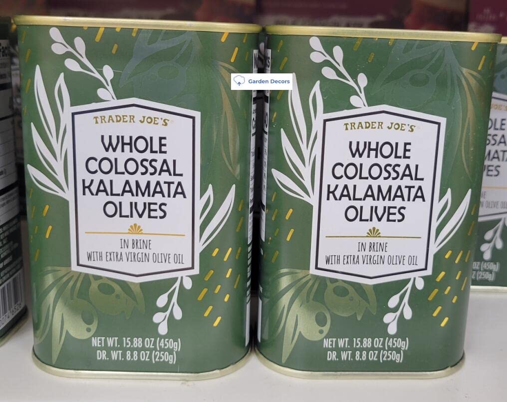Trader Joe's Whole Colossal Kalamata Olives 15.88oz 450g