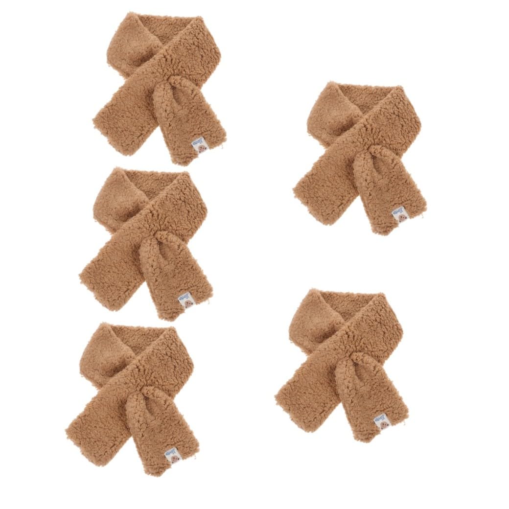 5St Schal weihnachten weihnachsgeschenk weihnsgeschenke weihachtsgeschenk Winteraccessoire weihnachtsgeschenke für kollegen Winterreisen warme Handschuhe Plüsch Khaki