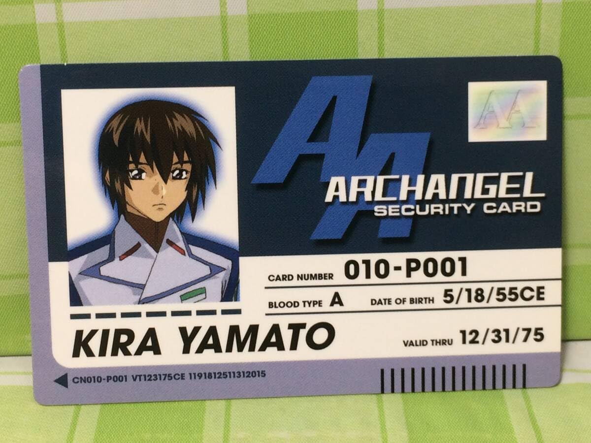 Amazon.co.jp: 機動戦士 SEED DESTINY IDカード キラ ヤマト アーク