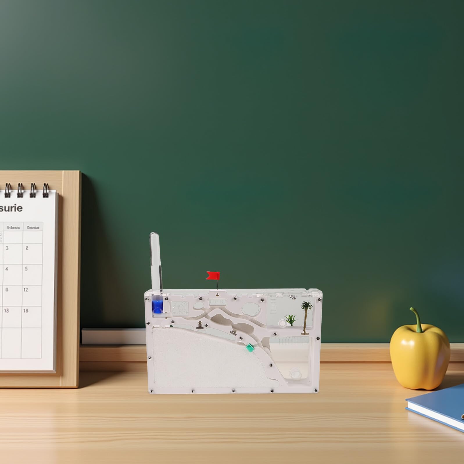 ERINGOGO Kit Scientifique Éducatif pour Garçon et Filles avec Nid de Fourmis en PVC et Acrylique, Accessoires Inclus pour Expérimentation en Classe et Développement des Compétences