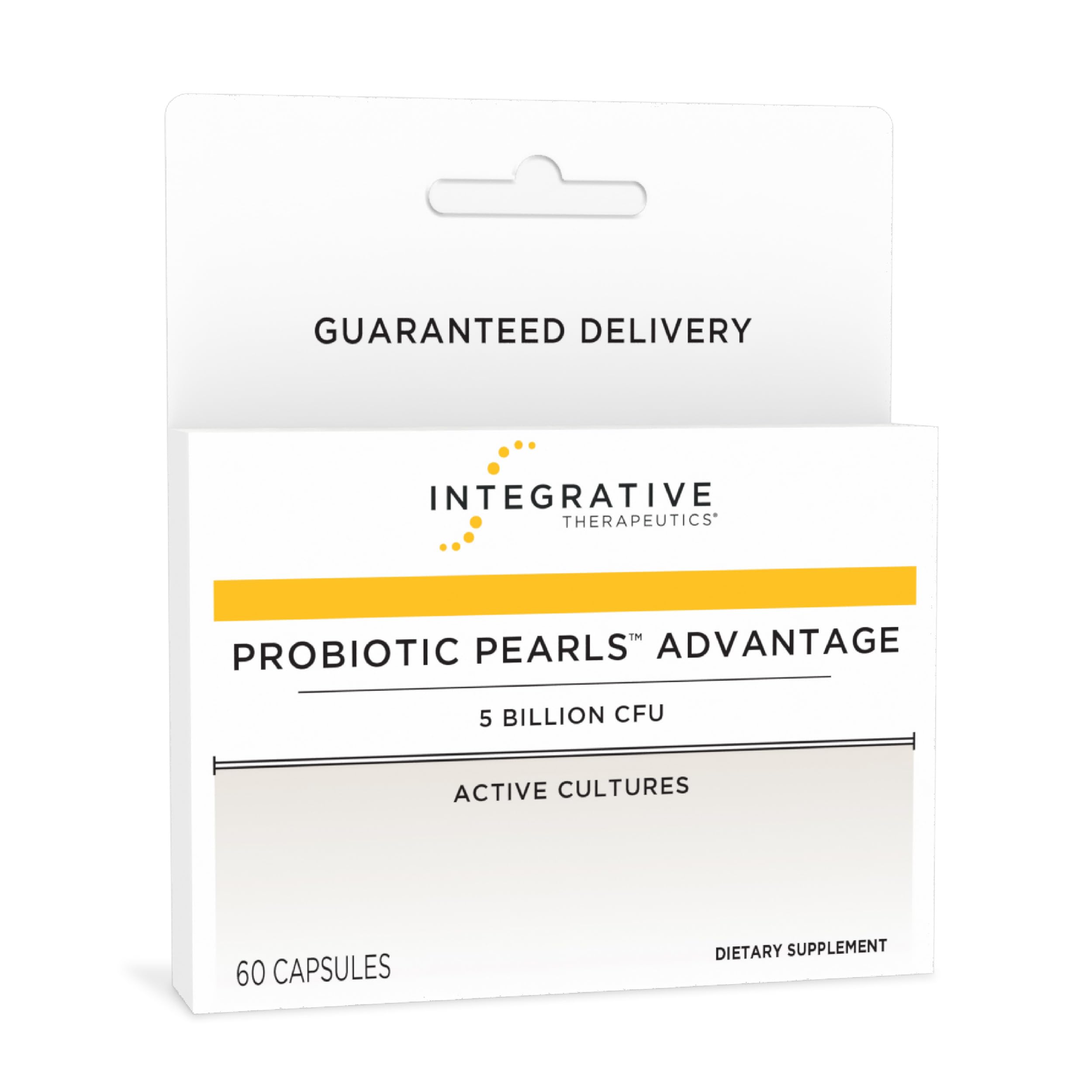 Integrative Therapeutics Probiotic Pearls Advantage, 60 Capsules Standard Packaging