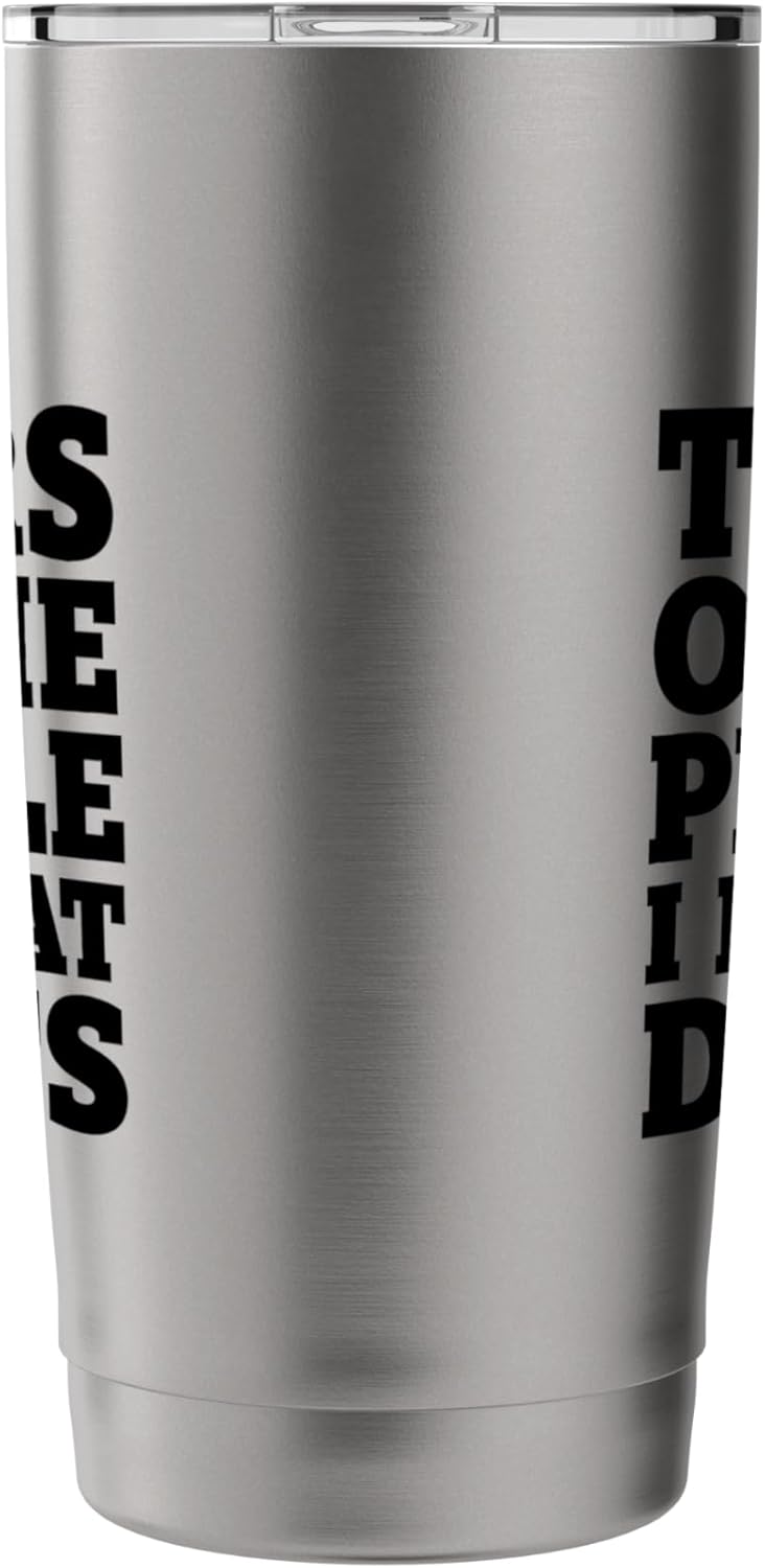 Tears Of The People I Beat At Darts Stainless Steel Insulated Tumbler - Image 4