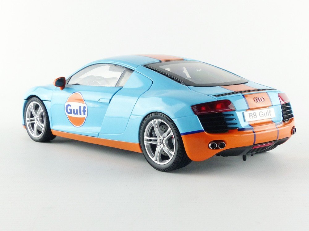 アウディ R8 ガルフ 1/18 京商 Amazon.co.jp: 京商オリジナル 1/18 アウディ R8 ガルフ 完成品 : おもちゃ