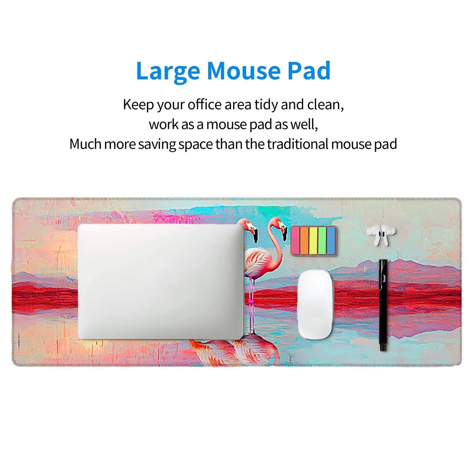 Podkładka pod mysz do gier, 1200 x 400 mm XXL Podkładka pod mysz do gier, duża, antypoślizgowa, wodoodporna, iExtended długa podkładka pod mysz do klawiatury XXL, akcesoria biurowe, do gier, komputera