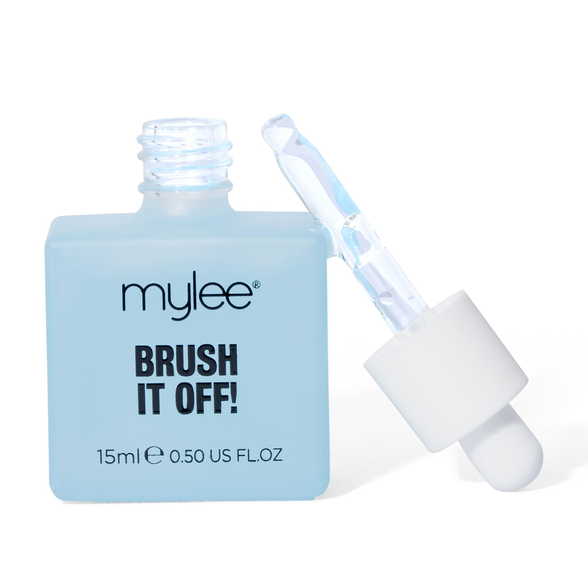 Brush It Off: Gel Detergente Professionale per Pennelli per Nail Art - Soluzione per Pulizia con Detergente Trasparente, Vegano e Senza Alcool