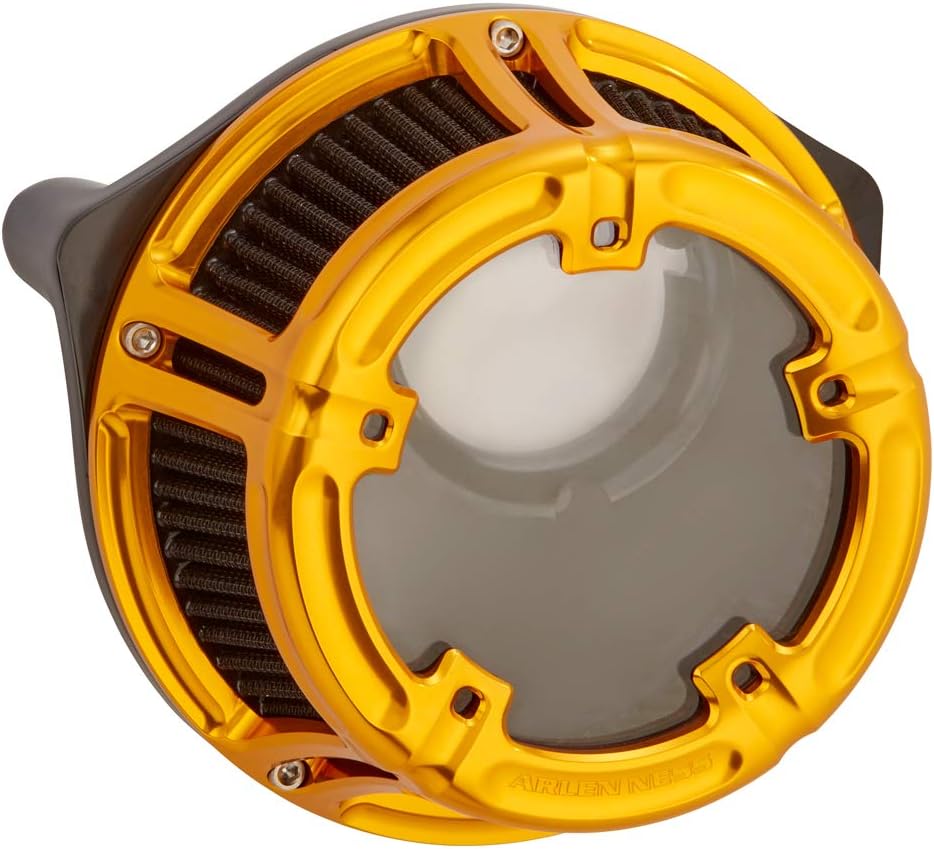 Arlen Ness 18-178 Gold Method Clear Series Air Cleaner