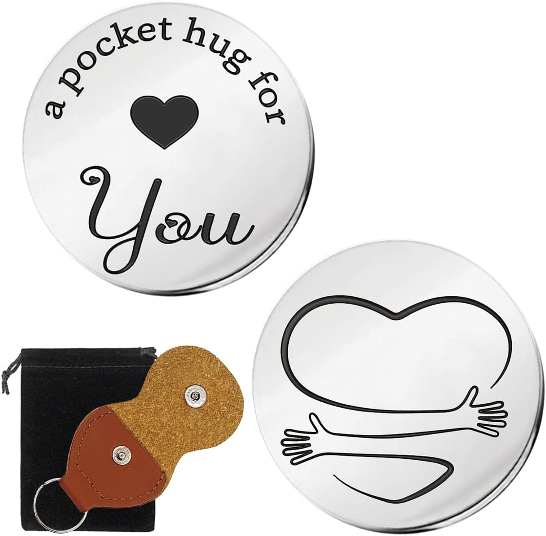 A Pocket Hug for You Inspirational Pocket Hug Token Gift