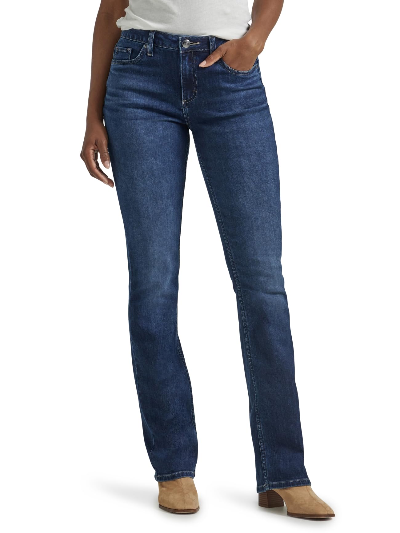 Lee Legendary Bootcut-Jeans mit mittelhoher Taille für Damen, 38