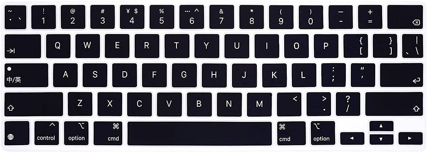 Oaky Premium Keyboard Cover Skin for Apple iPad Pro 12.9 inch Magic Keyboard Skin Cover Model MXQU2LL/A Silicon Keyboard Skin Protector US Layout