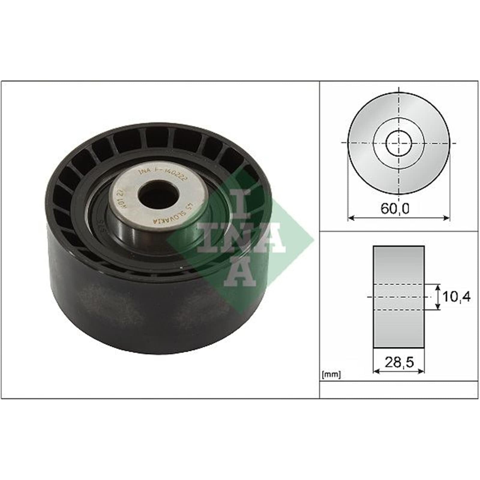 INA Kit de correa de distribución 530 0102 10 30mm Compatible con FORD Escort Mk5 Hatchback GAL MONDEO II BAP Escort Mk6 Hatchback GAL, AAL, ABL Mondeo Mk2 Familiar BNP Escort Mk5 Hatchback AAL, ABL