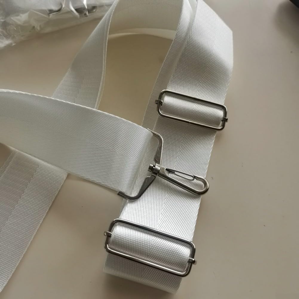 Cinghia Centrale Per Rete Da Tennis - Regolabile In Altezza, Nylon 2.2m X 5cm - Foto 6