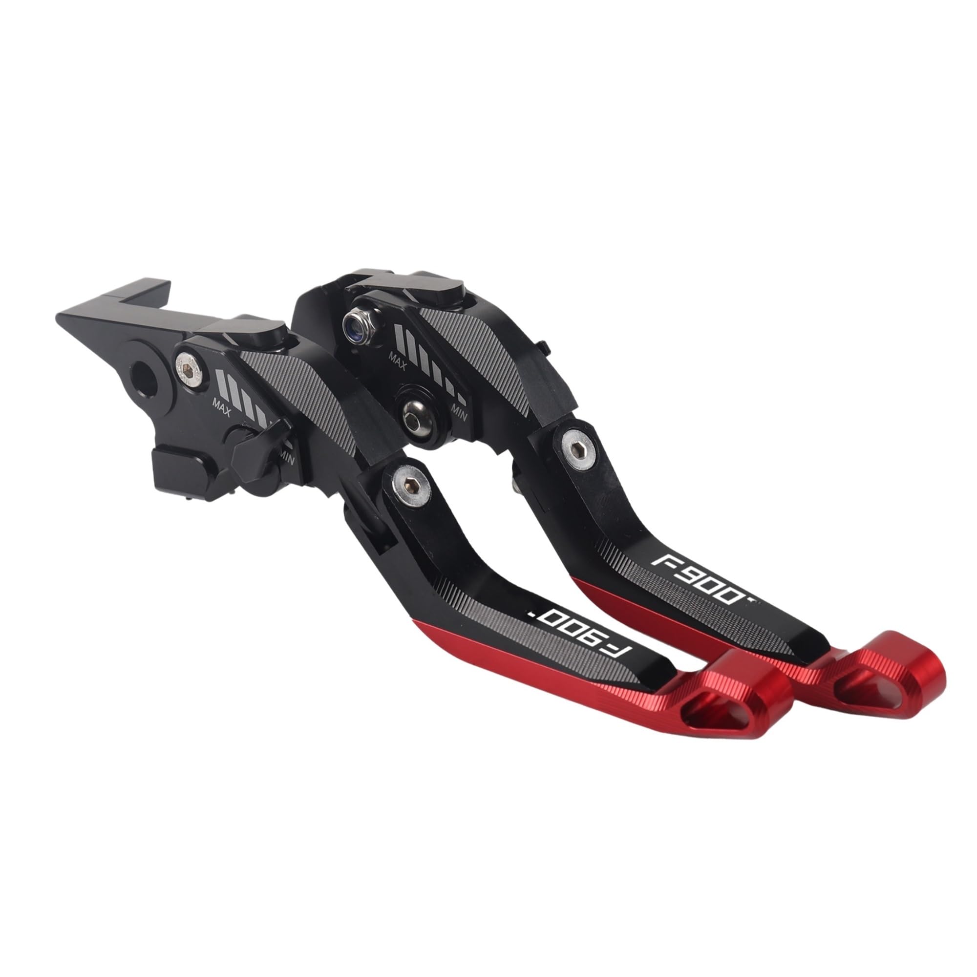 Gwearu Black Red Clutch Lever Motorcycle Adjustable Clutch Brake Lever Levers For F900r F 900 R F900 900R 2020-2023