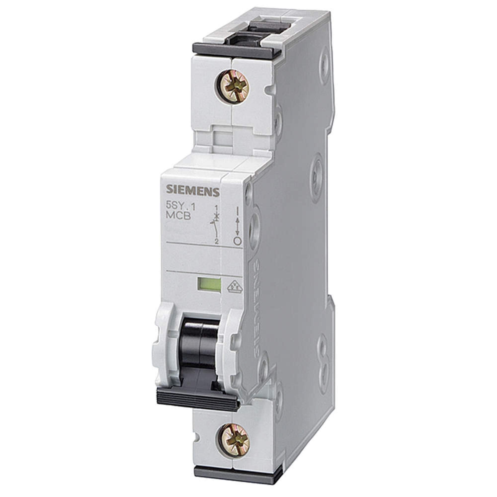 5SY6106-7 | SIEMENS MINIATURE CIRCUIT BREAKER, 1 POLE, 230/400V, 6KA, TRIPPING CHARACTERISTIC C