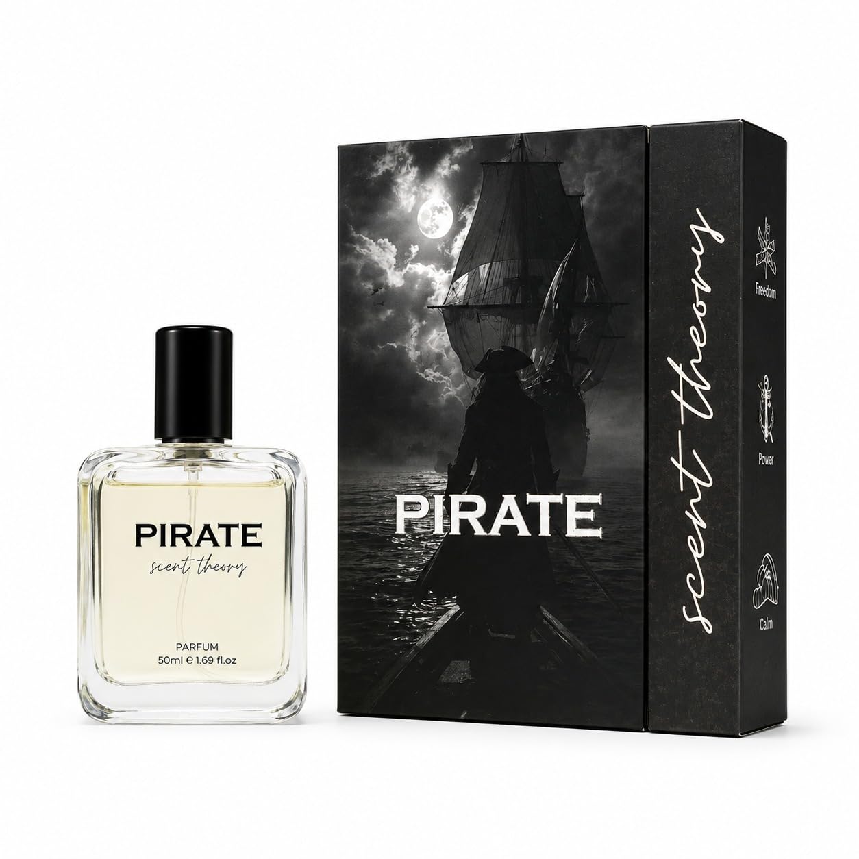 Scent Theory Pirate Eau de Parfum for Men – Sandalwood, Pepper & Ginger | 8-10 Hours Long Lasting Woody Spicy Fragrance | 50ML-image-11