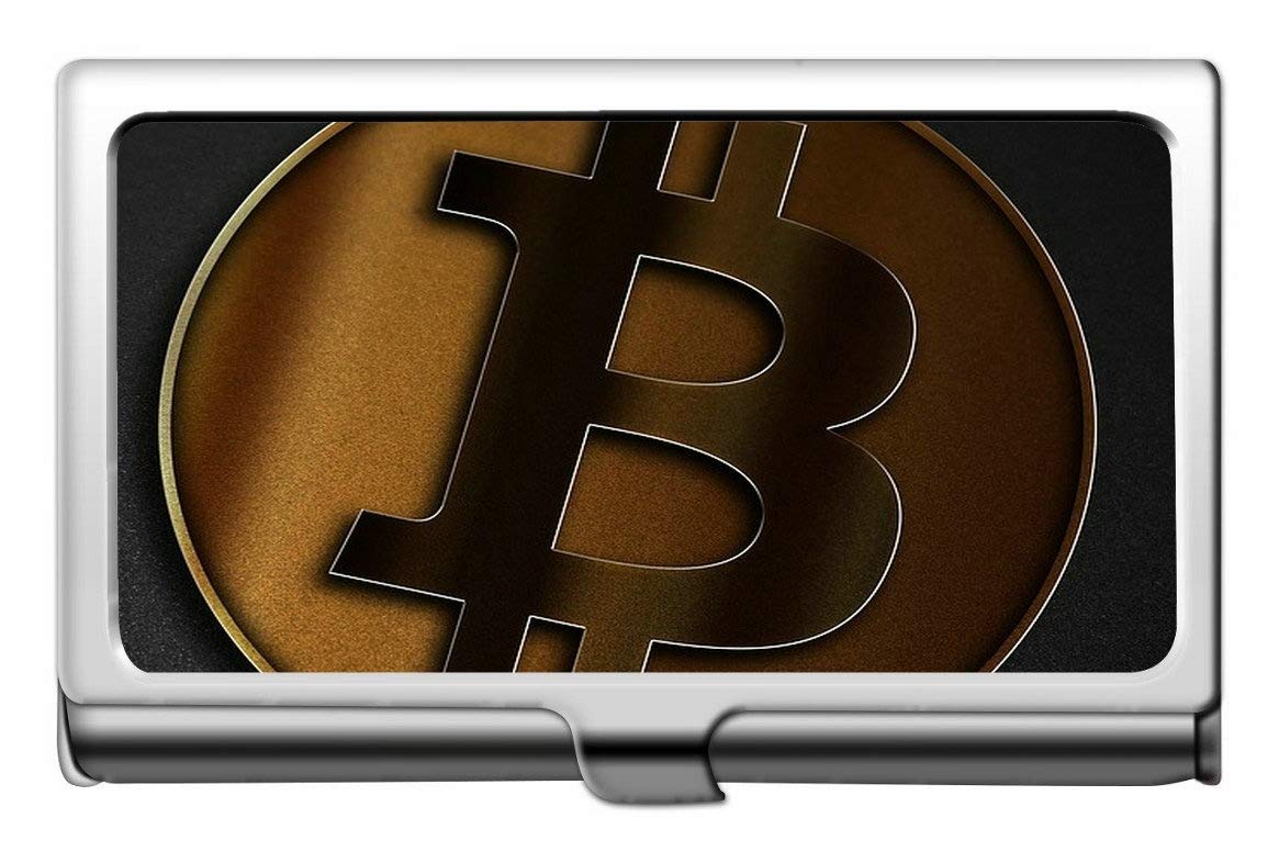 Amazon.co.jp: プロフェッショナルビジネスクレジットカードケース/IDケース、ドルビットコイン通貨名刺ケース : ファッション