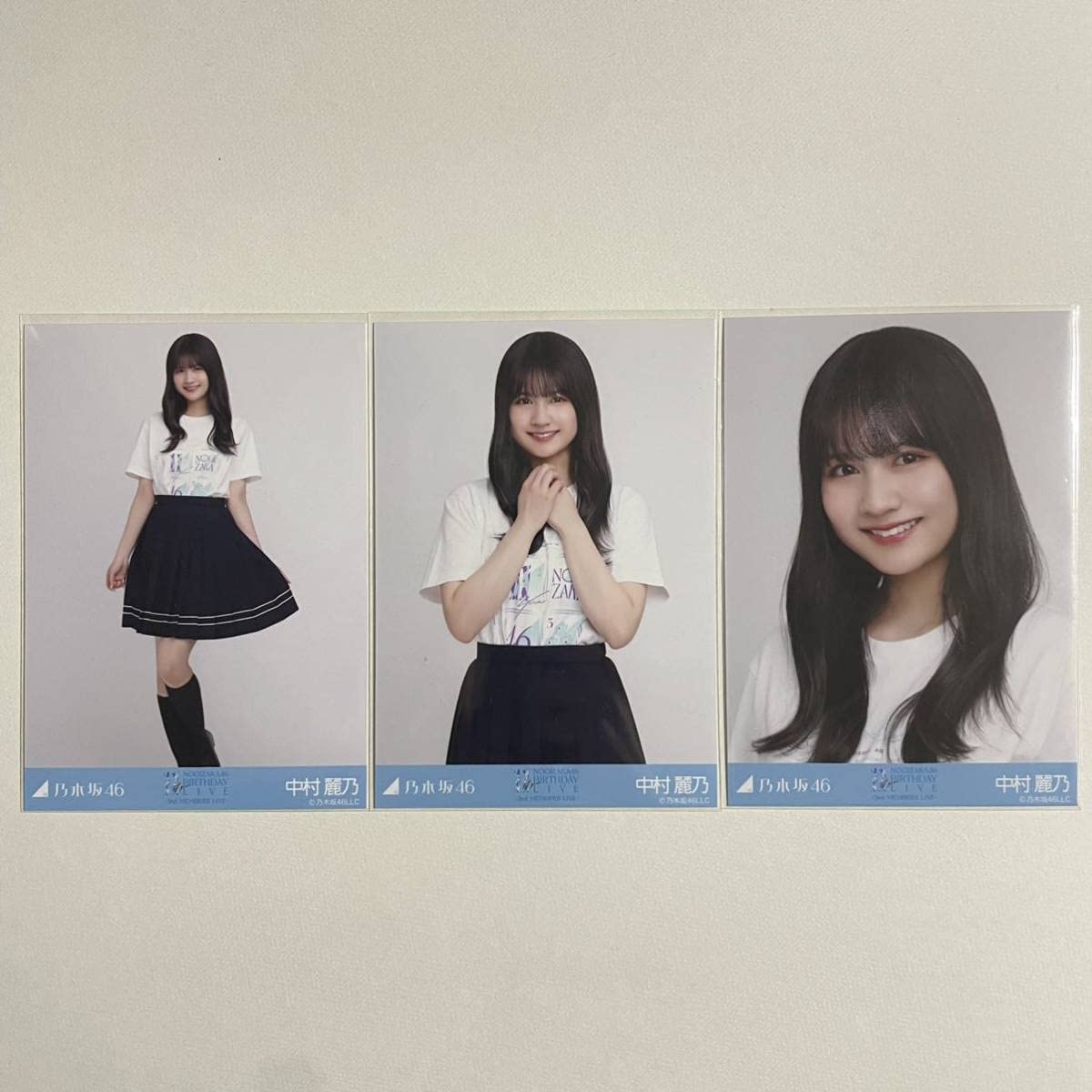 乃木坂46 Rhythm Festival サイン入りTシャツ 中村麗乃 Amazon.co.jp: 乃木坂46 中村麗乃 11thBDライブ 3期Tシャツ 生写真