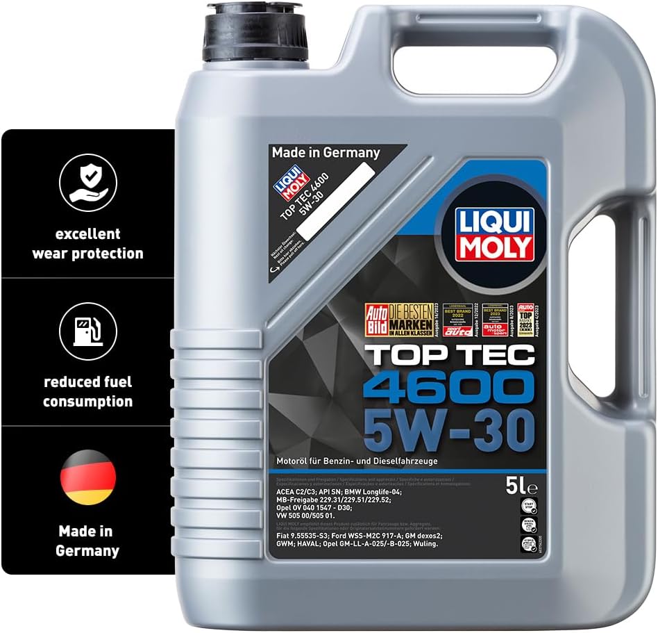 Top Tec 4600 5W-30 | 5 L | Synthesis technology motor oil | SKU: 2316