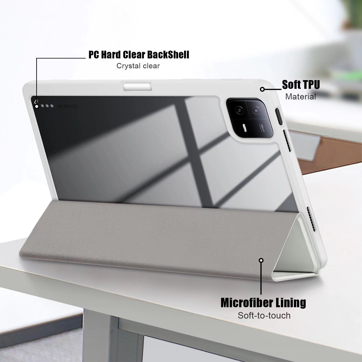 Amazon.co.jp: Xiaomi Pad 5 / Pad 5 Pro 用ケース ペンホルダー付き