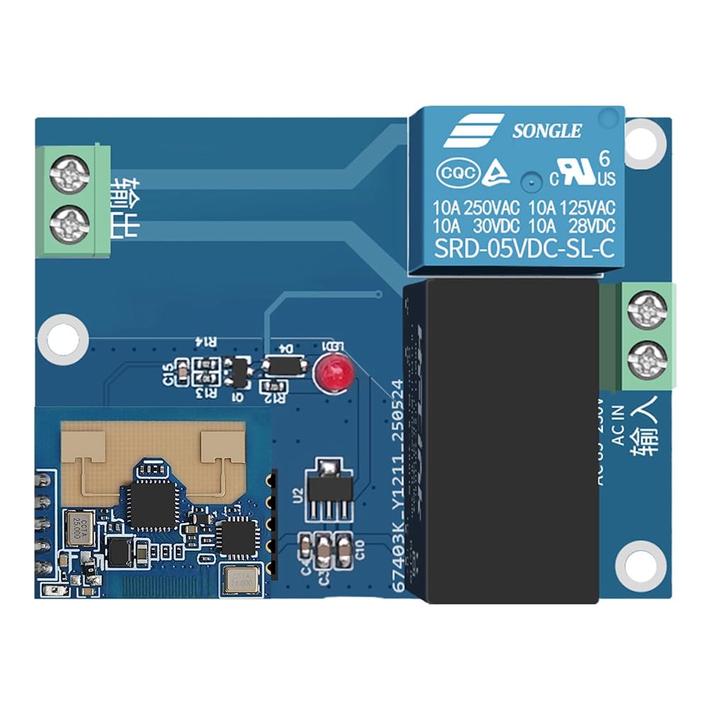 UDSKNV[KSL Smart Switch SW01S 24G Human Presence Radar Auto-Induction Light Controller with APP Intelligent Param Parameter Adjustment