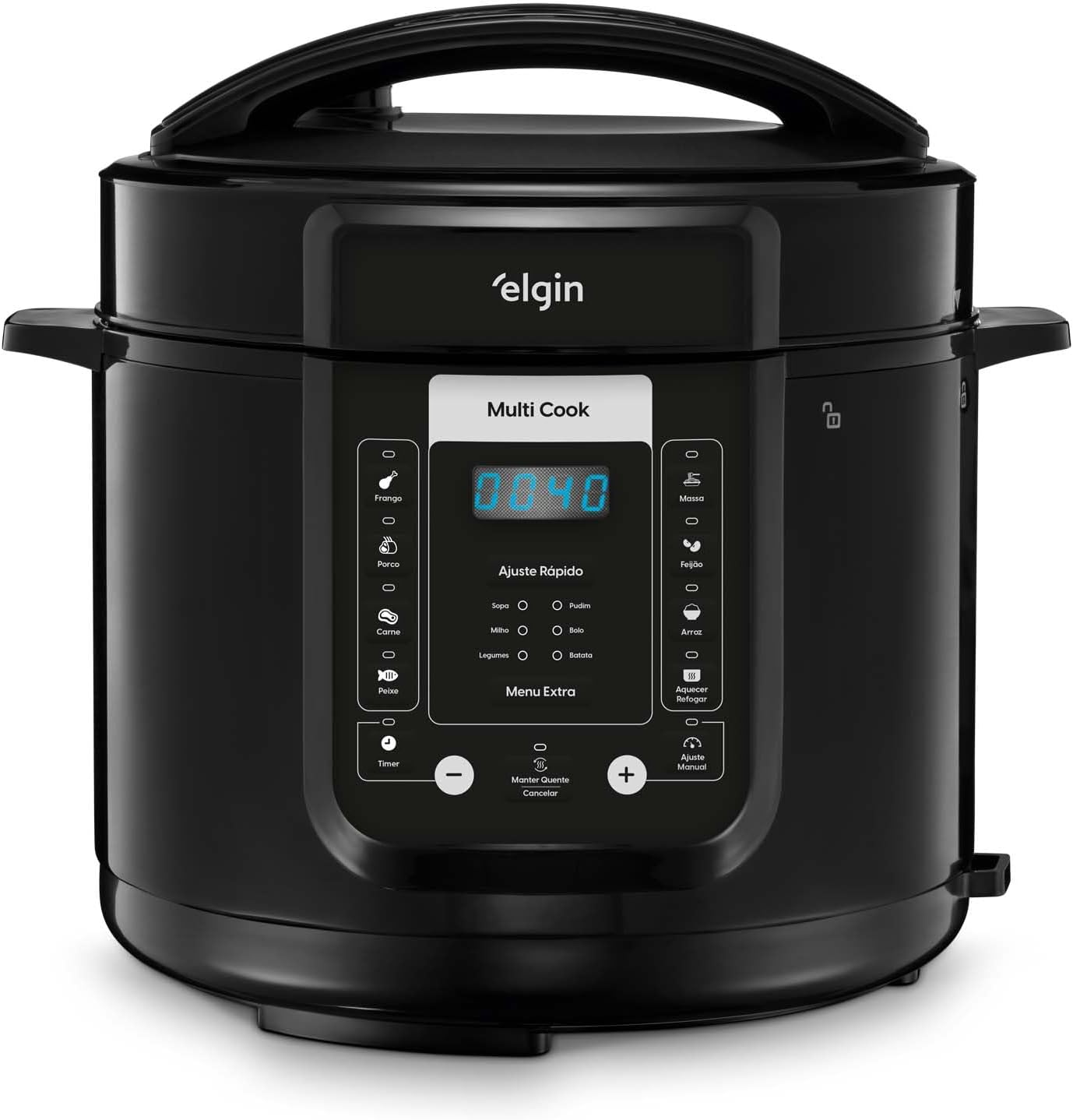 Panela de Pressão Digital Elétrica Multicook 5L Panela de Pressão Digital Elétrica Multicook 5L