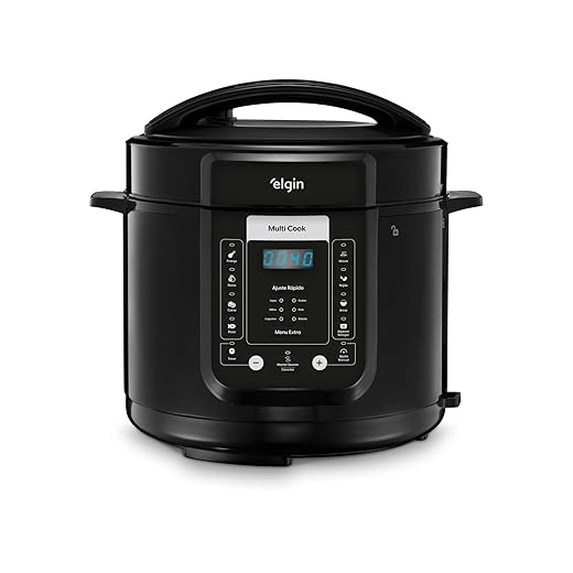 Panela de Pressão Digital Elétrica Multi Cook 5 Litros 220V Elgin
