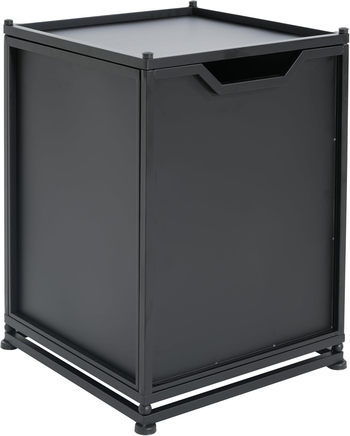 Christopher Knight Home Anchorage Outdoor Tank Holder Side Table - Matte Black
