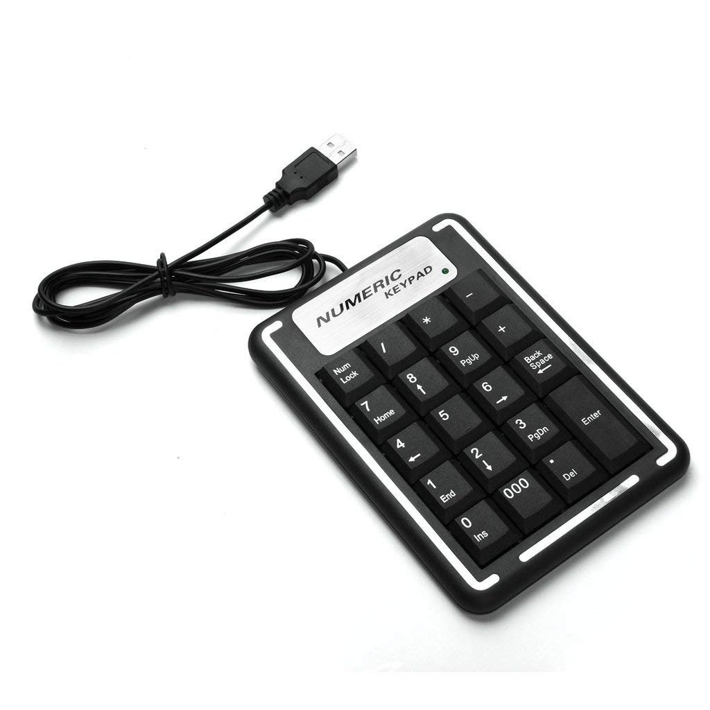 Ultima Cords & Cables USB 2.0 Wired Numeric Keypad Slim Mini Number Pad Digital Keyboard 18 Keys Numpad for iMac/Mac Pro/MacBook/MacBook Air/Pro Laptop PC Notebook Desktop. (B09PNK9Q1Q) Amazon Price History, Amazon Price Tracker