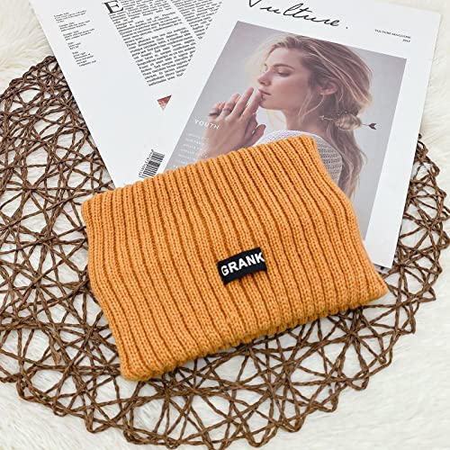 1 x modisches Winter-Haarband aus Wolle mit breiter Krempe, Haar-Accessoires für Mädchen und Damen, gestrickt, warm, Sport-Haarband, Make-up Cover