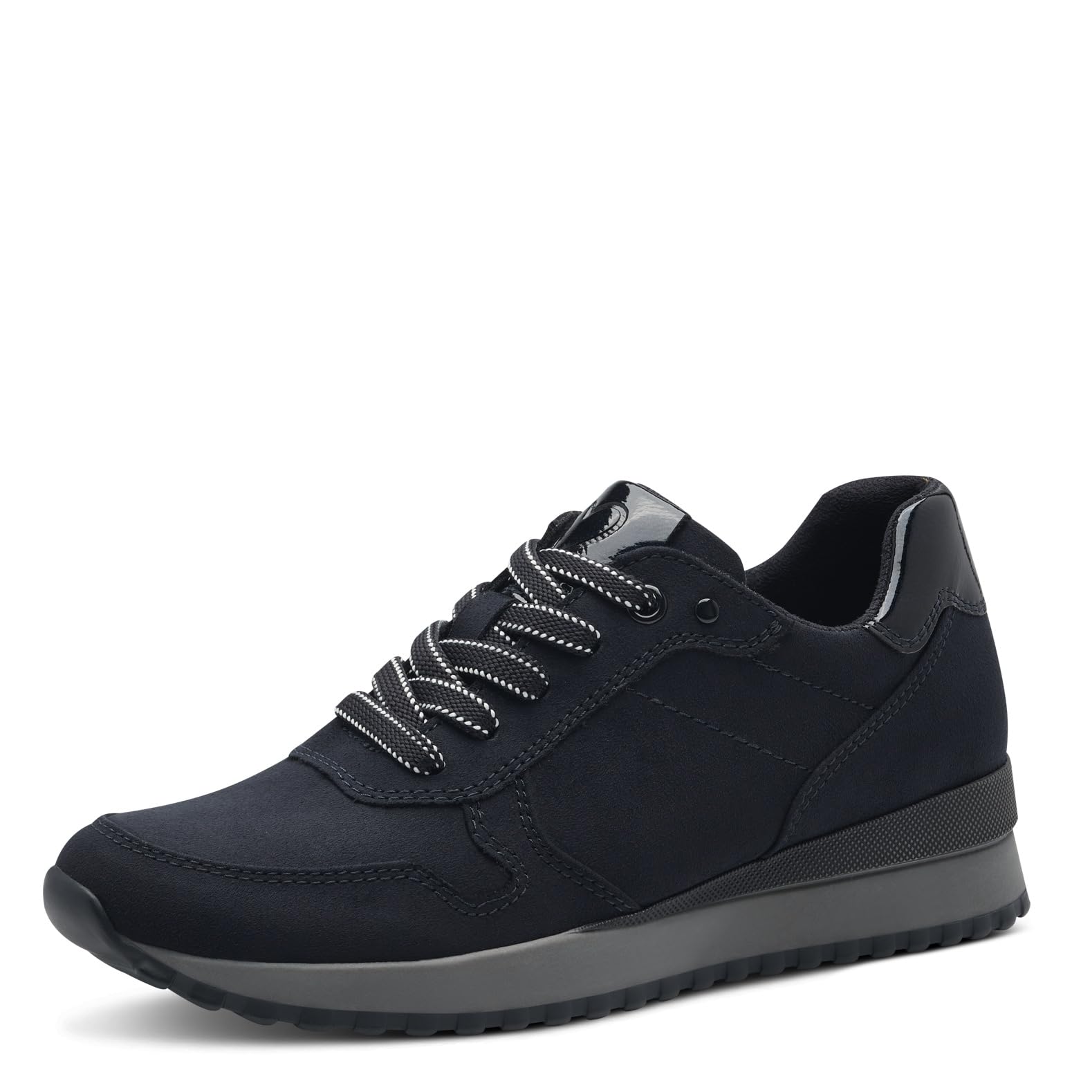 MARCO TOZZI Women's 2-23734-41 Sneaker, Dk.Navy Comb, 6.5