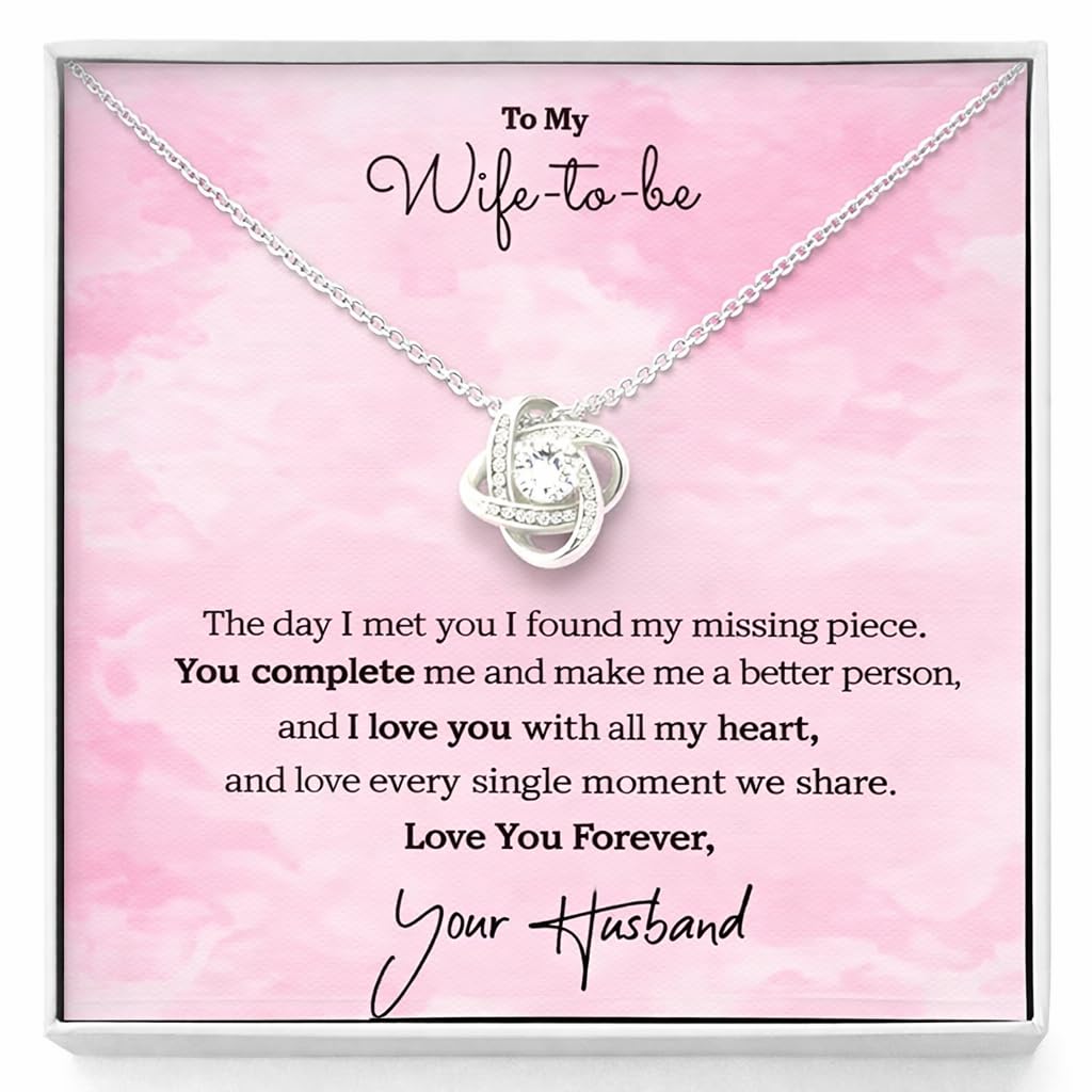 Special Romantic Gift for Fiance Female - Pure Silver Pendant & Message Card | Combo Gift Box-image-17