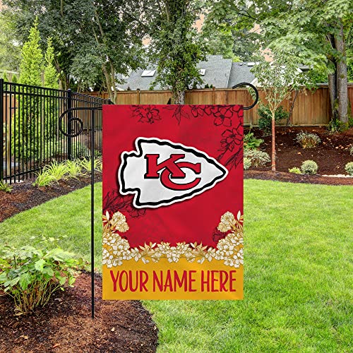 Image of Rico Industries NFL Standard /Primary Personalized 13 inch x 18 inch Double Sided Garden Flag