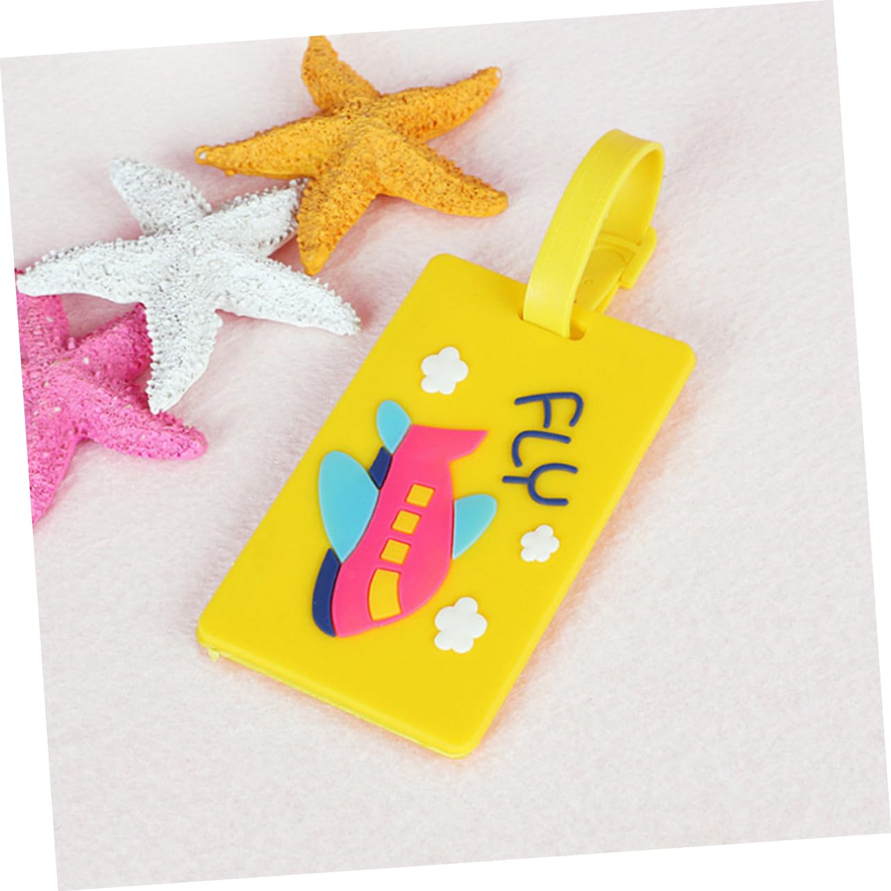 LIFKOME 15pezzi Etichette Bagaglio Creative Pvc Da Targhette Colorate Per Valigia Zaino e Bagagli Con Per Identificazione Facile e