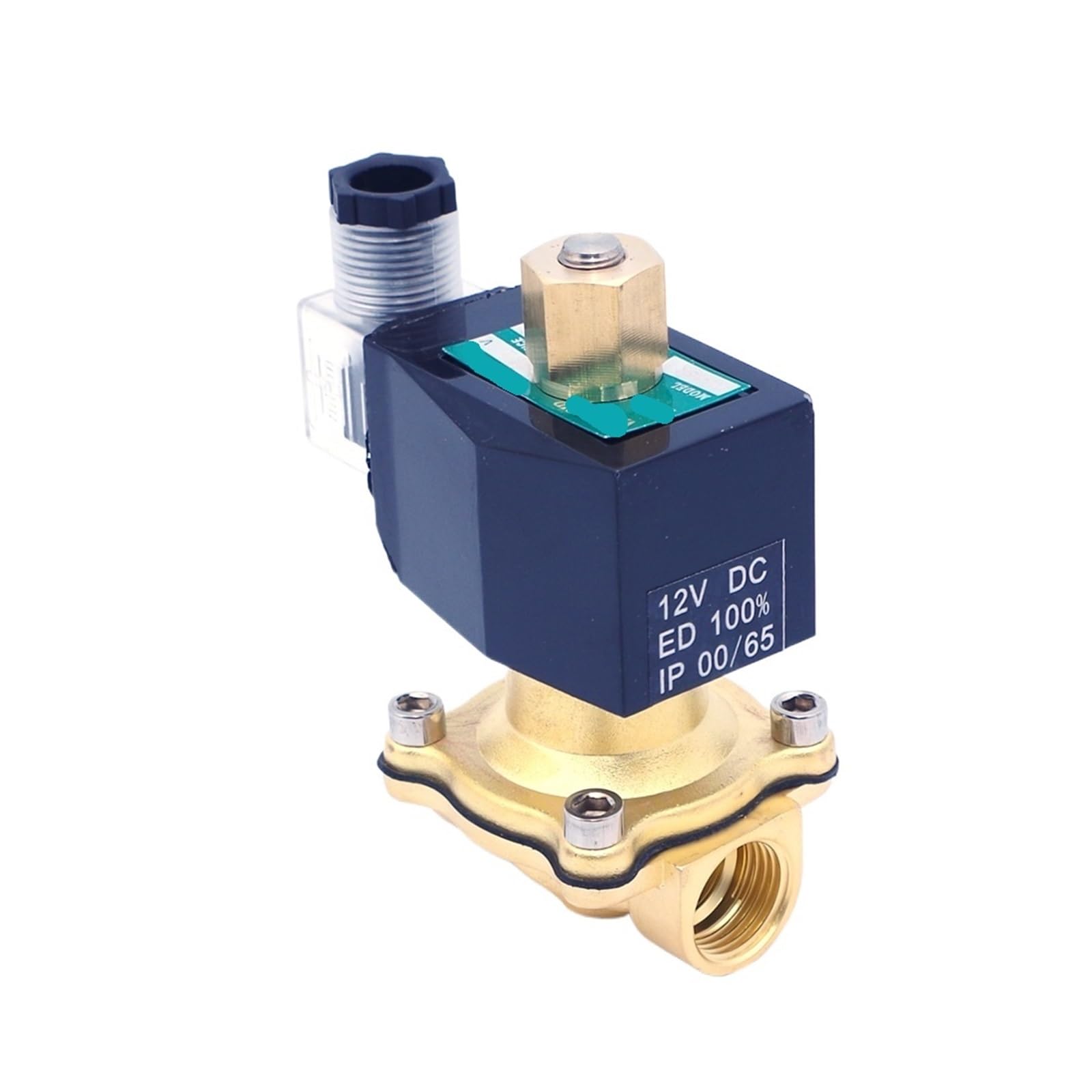 VSPPJYFG 1PCS 3/8" 1/2" 3/4" 12v water solenoid valve normally open 220v NPT BSP thread EPDM 120°(BSP-230VAC,3/8 Inch)