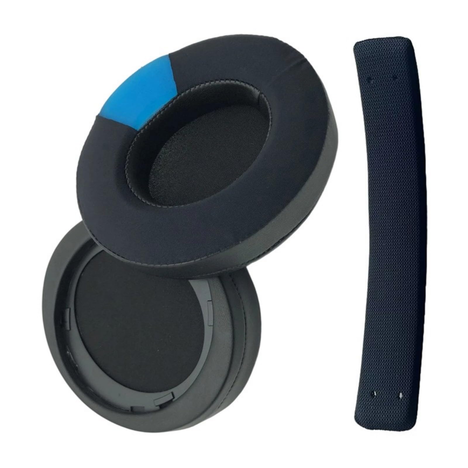 1 par de almohadillas de repuesto de espuma profesional para auriculares SHP9500 SHP9600 con cable aislante de ruido