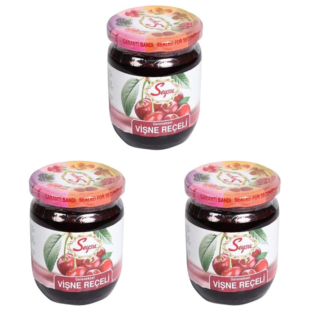 Seyidoğlu Seysu Vişne Reçeli 1000g (3 paketi)