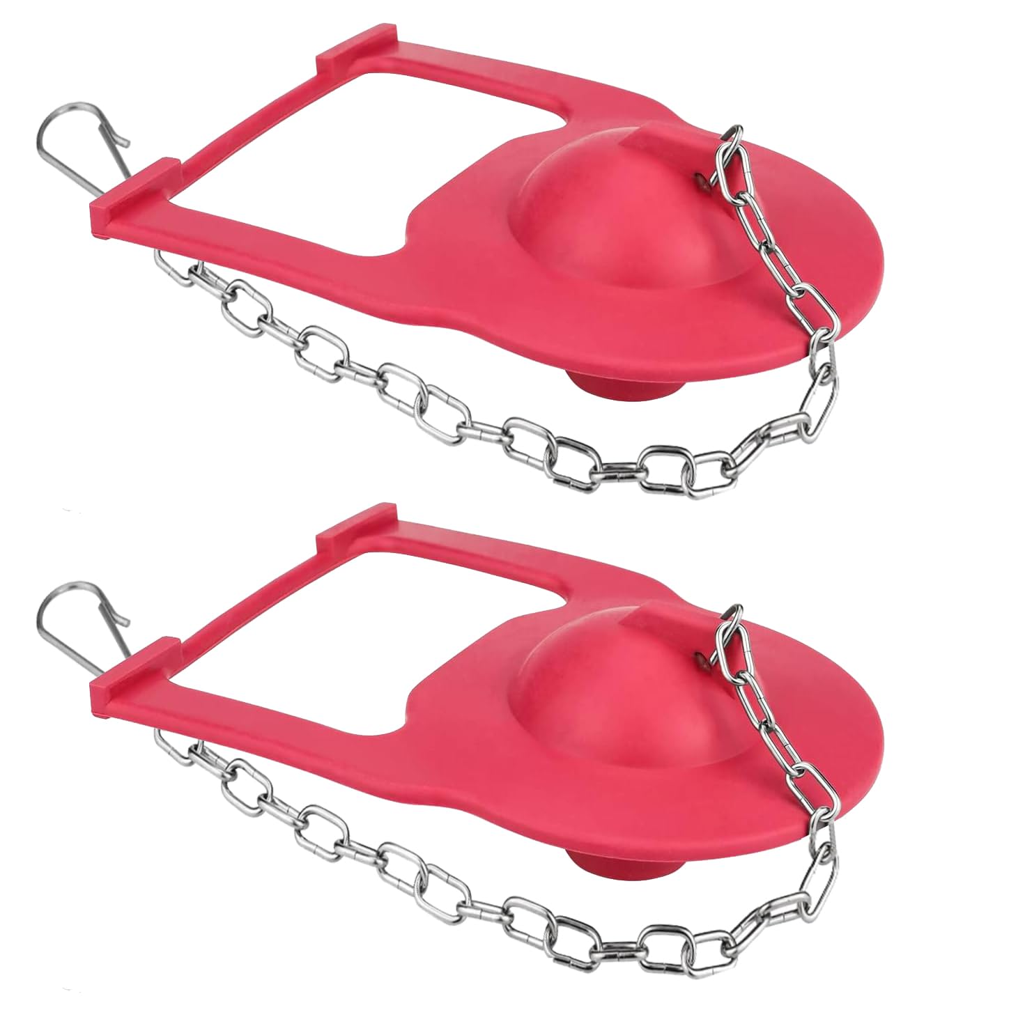 2-Pack Kohler Toilet Flapper Replacement, Kohler Toilet Tank Parts Replaces Parts 84995 & 1000490 for Kohler Water Saving Red