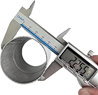 Vista 5 de Universal ID 2.125" 2-1/8 pulgadas Acoplador de escape de acero inoxidable Adaptador de escape