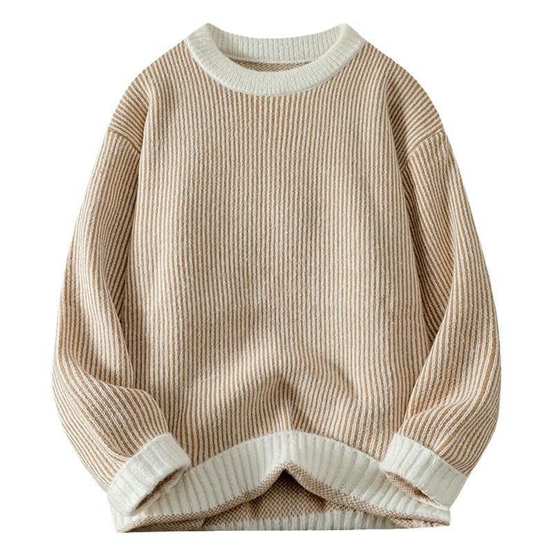 Pull en tricot homme idéal pour un look d'automne décontracté - 5