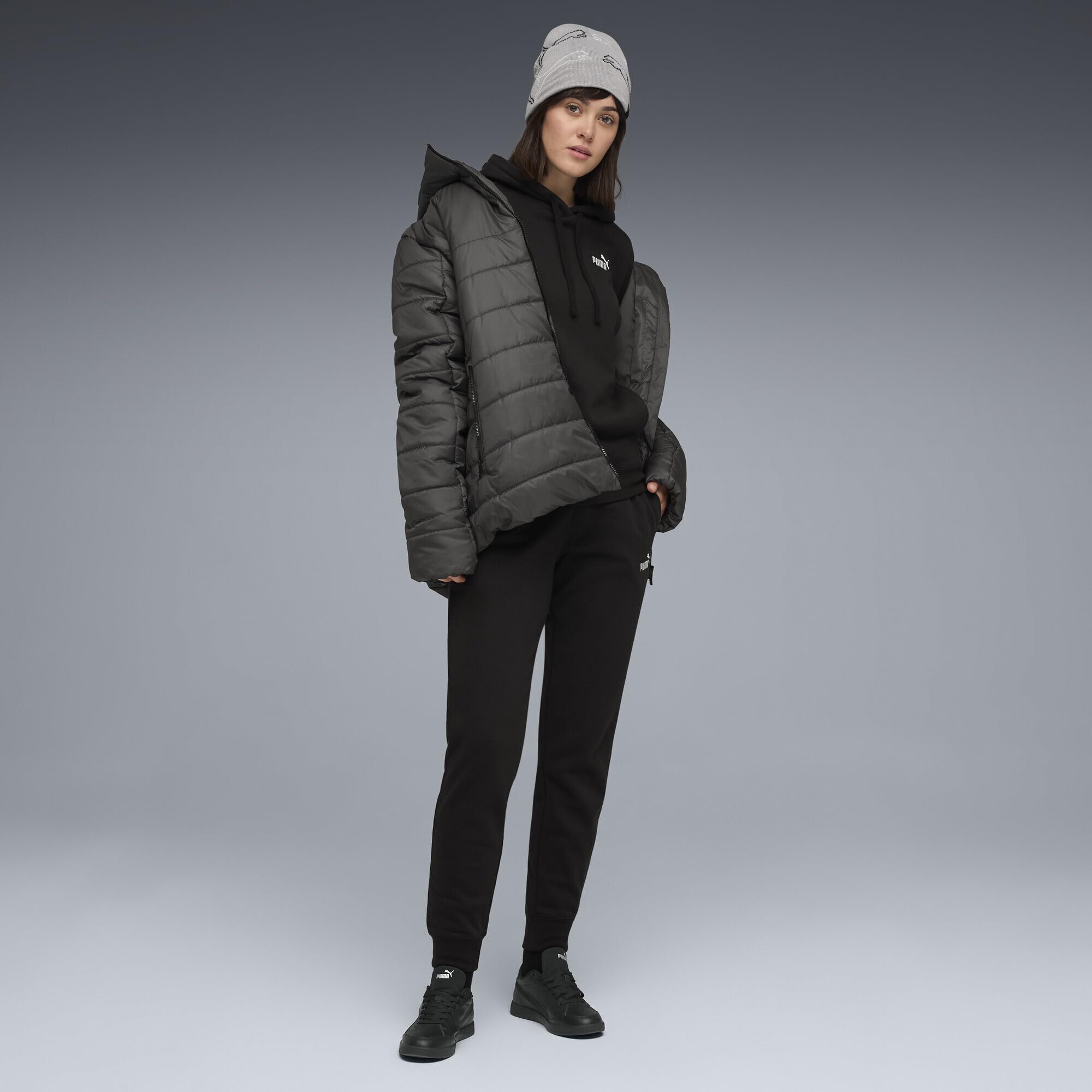 PUMA Hooded Sweat Suit Fl Cl Abiti in maglia Donna (Pacco da 1)