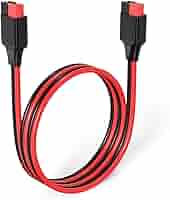 Cable De Extensión Con Conectores Anderson De 10 Metros - 6mm², 38A, Impermeable, Lista Para Usar