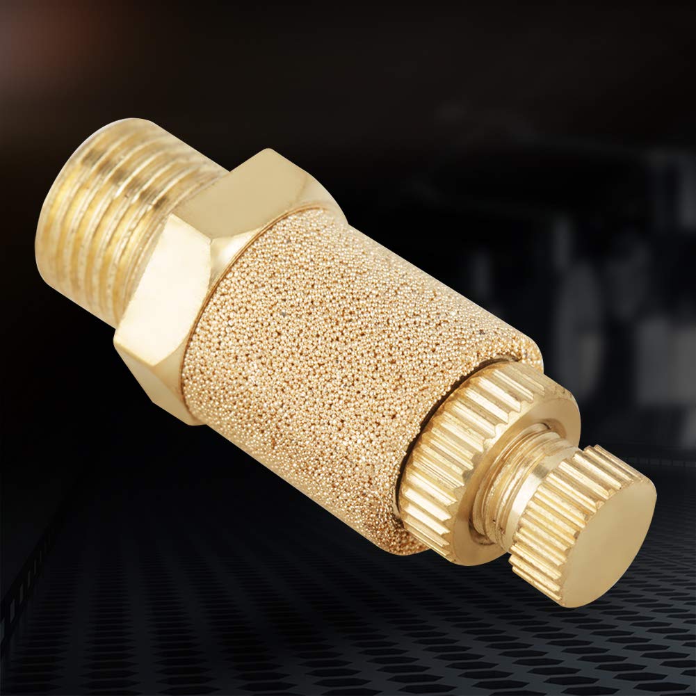 Mtsooning Pneumatischer Schalldämpfer mit M5-Gewinde, Konusfilter Mtsooning Pneumatischer Schalldämpfer mit M5-Gewinde, Konusfilter