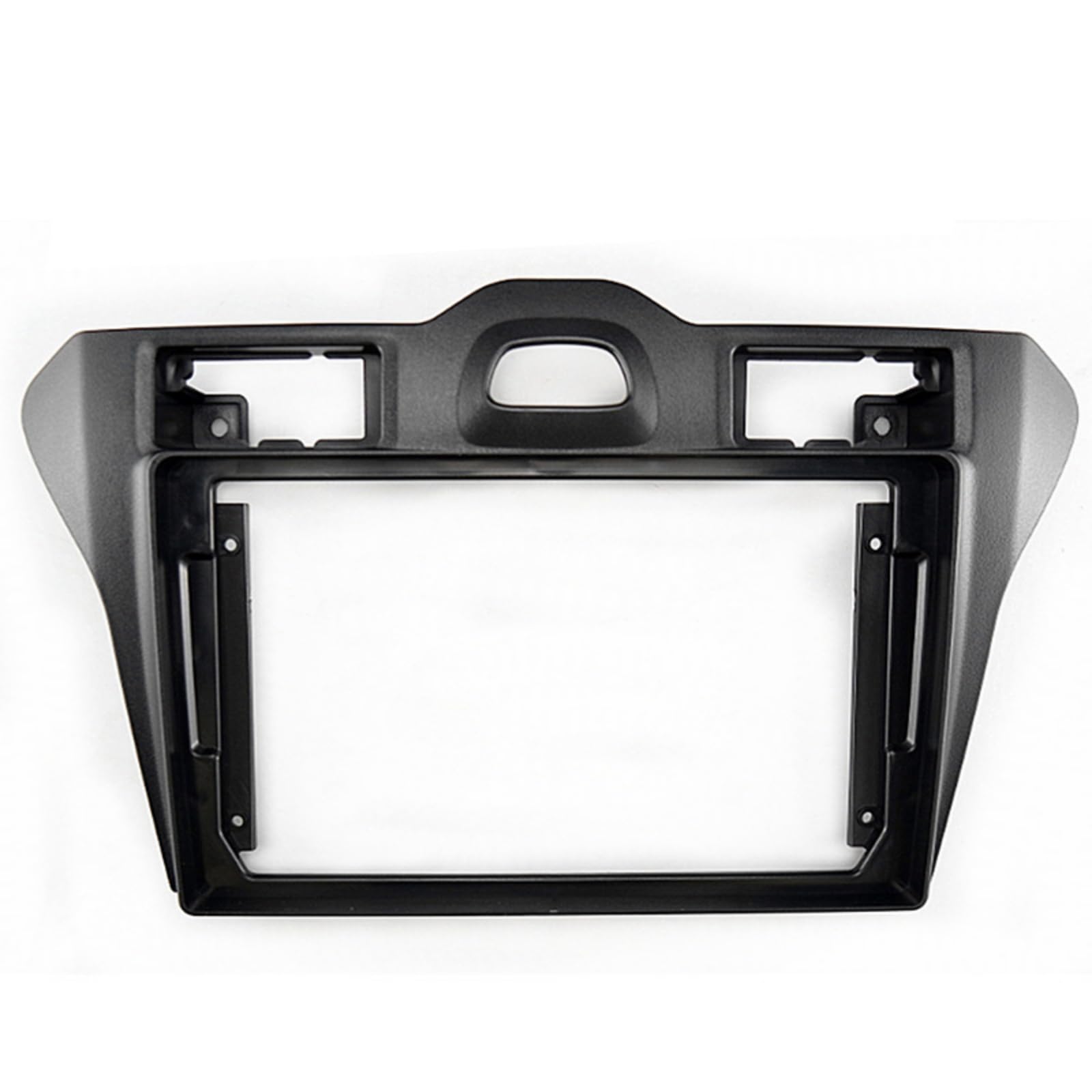 Car Stereo Fascia Panel for Ford FIGO 2009-2012 9-Inch, Radio Mount Trim Kit for Centre Console Dashboard Replacement Face Plate Frame