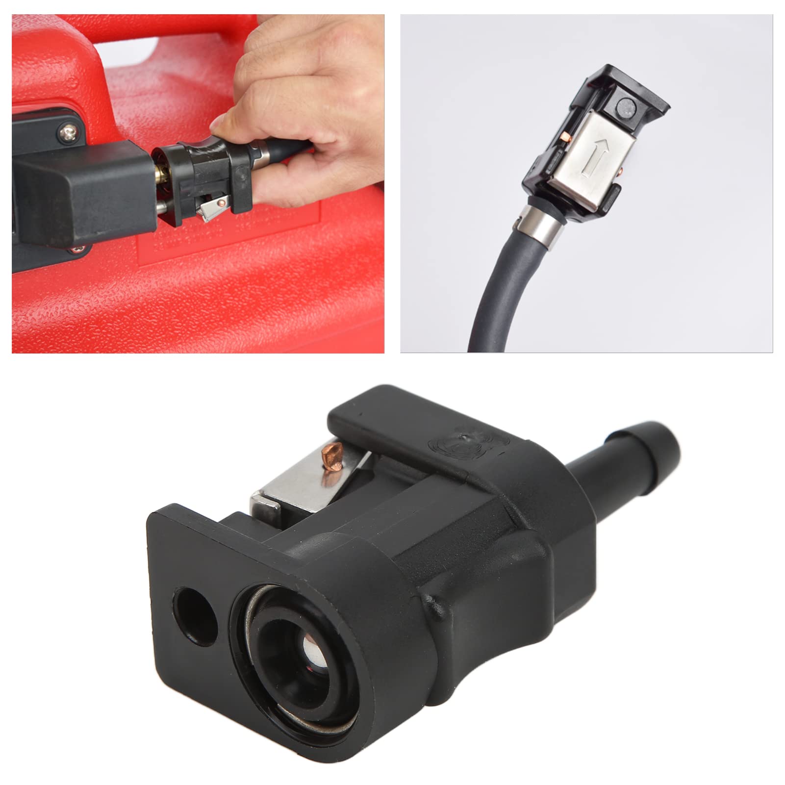 Connettore E Tubo Carburante Per Motori Fuoribordo – Adatto Per OMC, Mercury, Mariner 4-200 CV Dal 1990, Lunghezza 3 Metri