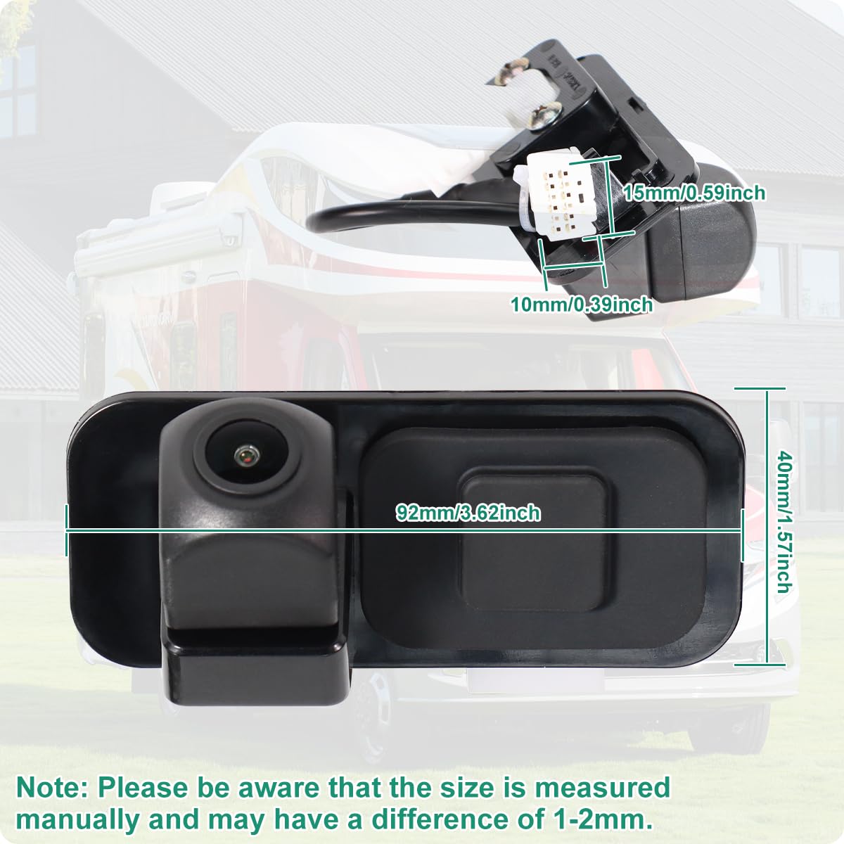 GreenYi OE Backup Camera (Part # 39530-TZ3-A01) Fit for Honda