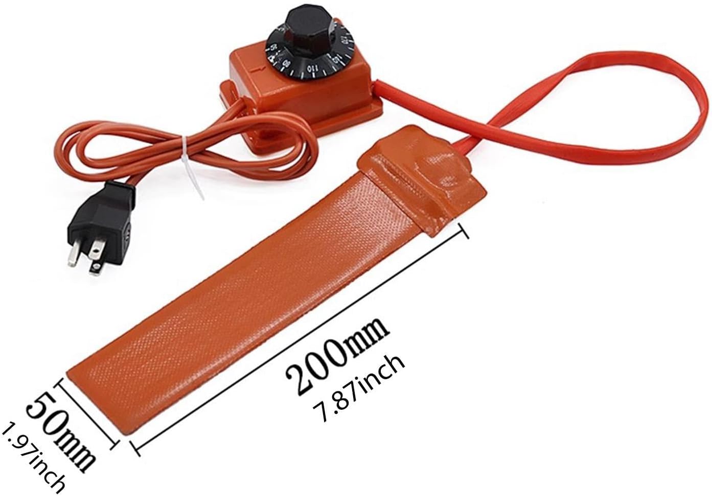 Ｈｅｌｌｅｒｙ ギターサイドベンディング加熱ブランケット、ノブ温度コントローラー付き、アコースティックギター用コンパクト加熱プレート