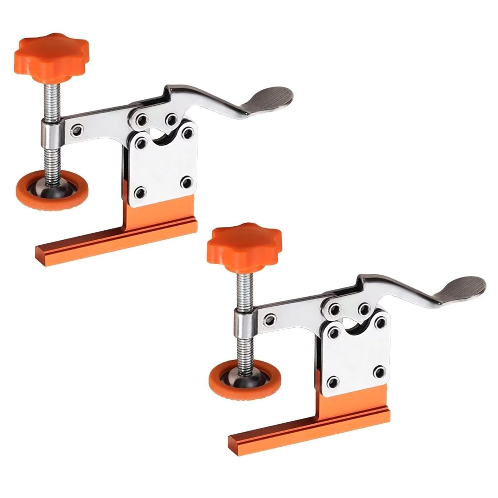 Strong Aluminum Woodworking Clamps Adjustable Wood Clamp Fastener for Stable and Accurate Woodworking Tasks Adjustable Wood Clamp Fastener
