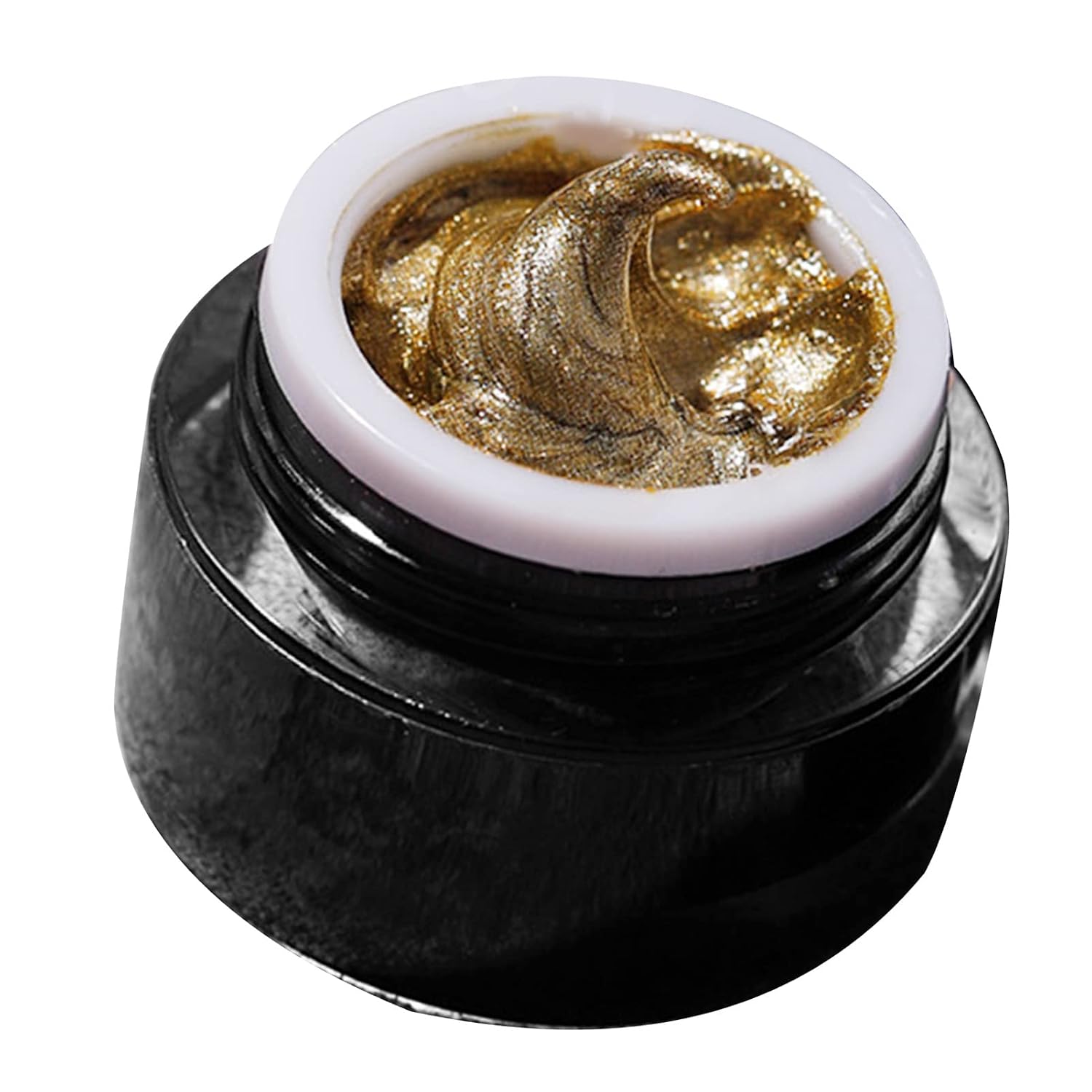 HURRISE Line Nail Gel Professional DIY Glitter 3D Line Painting Nail Gel - Golden Drawing for Manicures At Home or Salon Use