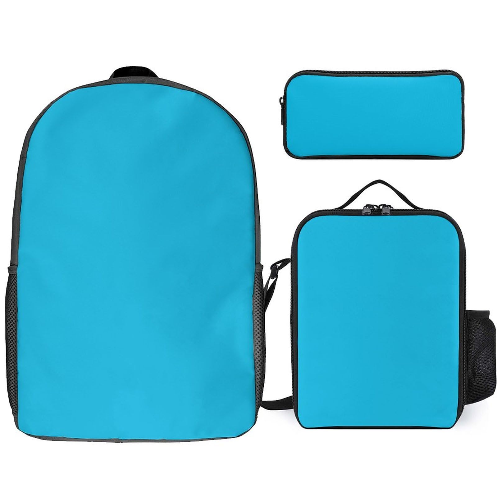 Backpack Teen Boys And Girls with Lunch Box Pencil Case 3 in 1