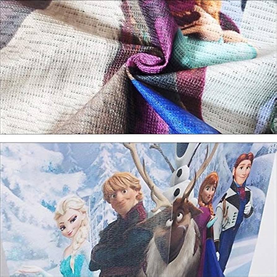 Amazon｜のれん ディズニー プリンセス アナ雪 アナ エルサ オラフ